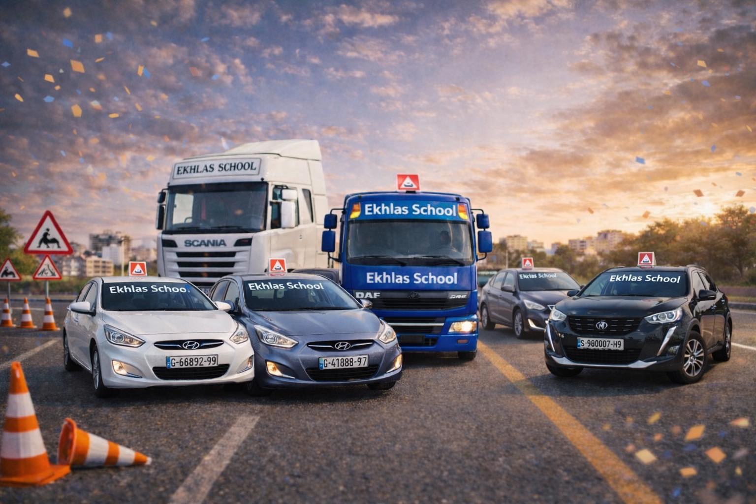 نصائح للسائقين أثناء الأمطار